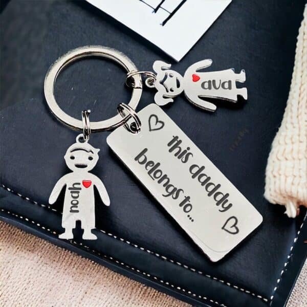 Daddy belongs to keychain